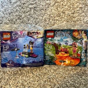 LEGO Friends and Elves Polybag Bundle